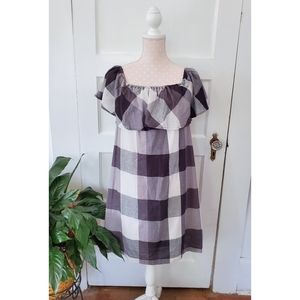 Strapless Gingham Dress 🖤